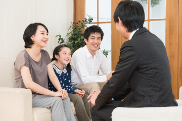 営業担当社員が訪問した後